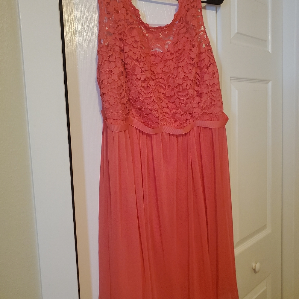 David's bridal bridesmaid dress